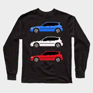 Honda Civic EG Combo Long Sleeve T-Shirt